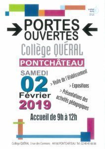 Portes ouvertes du collège Quéral, samedi 2 février de 9h à 12h