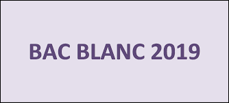 Jeudi 4 et Vendredi 5 avril 2019 : Bac blanc