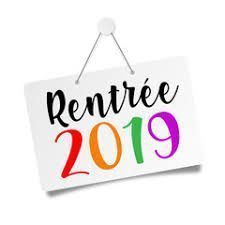 Rentrée 2019