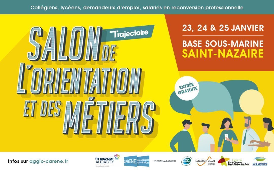 Les 23, 24 et 25 janvier Retrouvez le Lycée au salon « Trajectoire » de Saint-Nazaire.